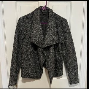 Ann Taylor shawl sweater blazer